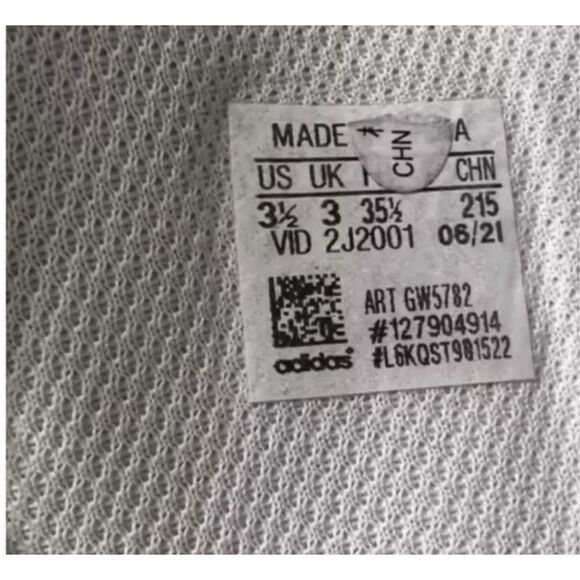 Adidas Superstar WHITE COMIC Kids Boy Sneakers Size 3.5 Shell Toe White Graffiti - Picture 9 of 11